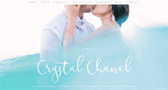 Desktop Screenshot of crystalchanelphotography.com